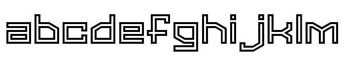 Super G-Type 2 Font LOWERCASE