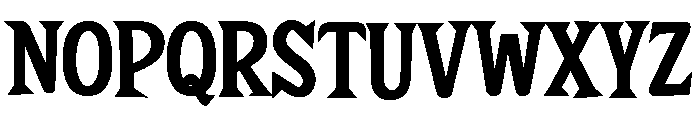 Super Gallery Font UPPERCASE