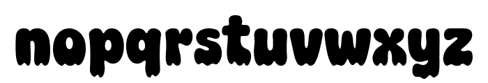 Super Ghost Font LOWERCASE