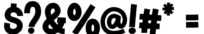 Super Giggle Font OTHER CHARS