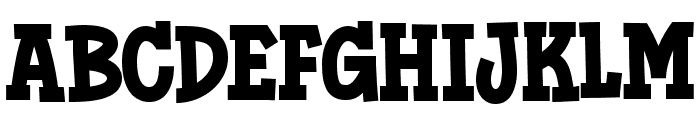 Super Giggle Font UPPERCASE