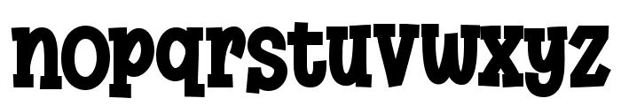 Super Giggle Font LOWERCASE