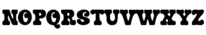 Super Golden Font UPPERCASE