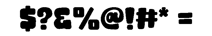 Super Hockey Regular Font OTHER CHARS