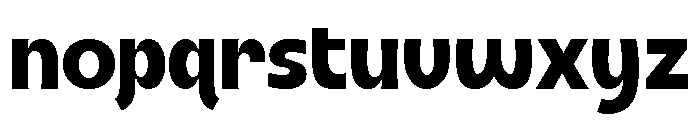 Super Jello Regular Font LOWERCASE