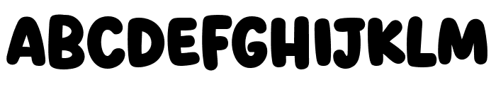 Super Joyful Font UPPERCASE