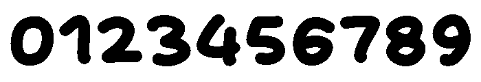 Super Jumbo Font OTHER CHARS