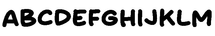 Super Jumbo Font UPPERCASE