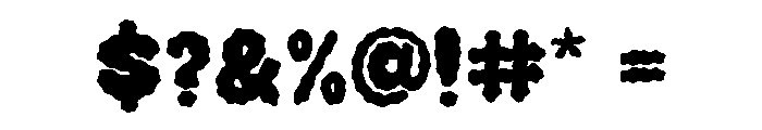 Super Jungle Font OTHER CHARS