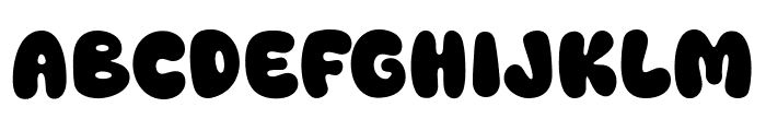 Super Kidpop Regular Font UPPERCASE