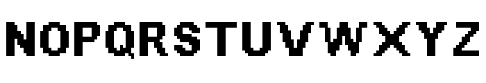 Super Mario 64 Beta Font Regular Font UPPERCASE