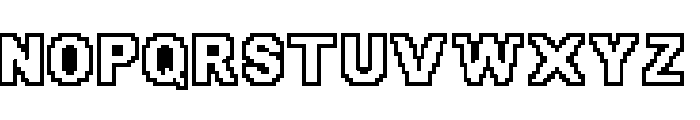 Super Mario 64 Beta Font Regular Font LOWERCASE