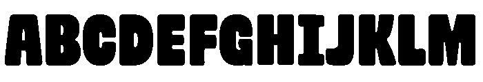 Super Mellow Regular Font UPPERCASE