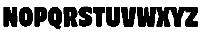 Super Mellow Regular Font UPPERCASE