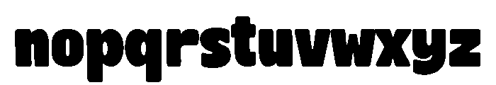 Super Mellow Regular Font LOWERCASE