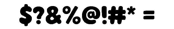 Super Mindset Regular Font OTHER CHARS