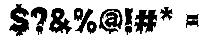 Super Mystery Font OTHER CHARS