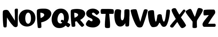 Super Naive Font UPPERCASE