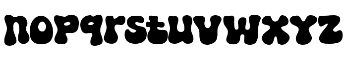 Super Nought Font LOWERCASE