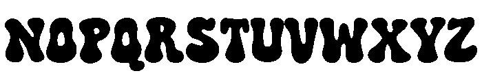 Super Nugget Regular Font UPPERCASE