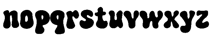 Super Nugget Regular Font LOWERCASE