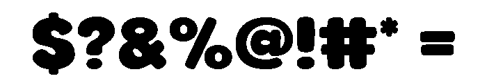 Super Pandora Regular Font OTHER CHARS