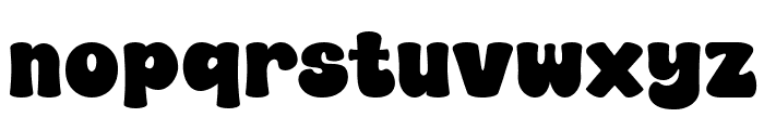 Super Peanut Font LOWERCASE