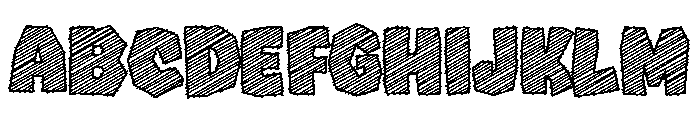 Super Pencil Font UPPERCASE