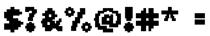 Super Pixel Font OTHER CHARS