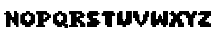 Super Pixel Font LOWERCASE
