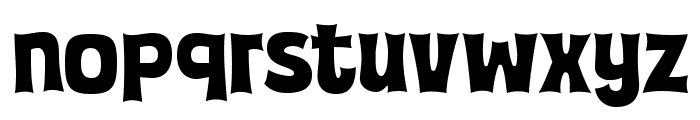 Super Positive Font LOWERCASE