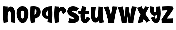 Super Potato Font LOWERCASE