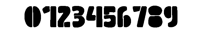 Super Stamped Regular Font OTHER CHARS