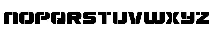 Super Submarine Expanded Font LOWERCASE