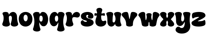 Super Sunday Font LOWERCASE