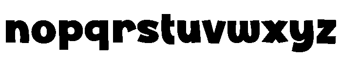 Super Three Font LOWERCASE