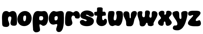 Super Water Font LOWERCASE