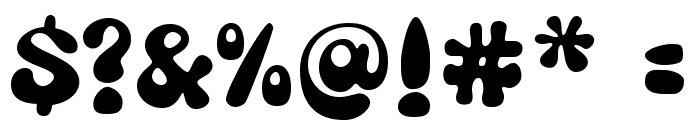 Super Woobly Font OTHER CHARS
