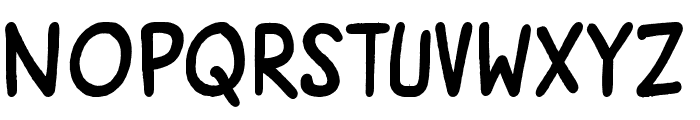 SuperGossip-Bold Font UPPERCASE