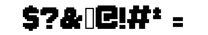 SuperMario85 Font OTHER CHARS
