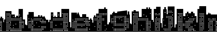 SuperSkyline Font LOWERCASE