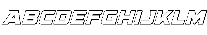 Supercharge 3D FONT
