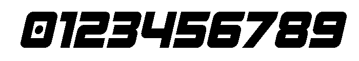 Supercharge Condensed Font OTHER CHARS