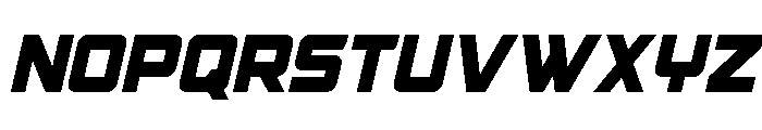 Supercharge Condensed Font LOWERCASE