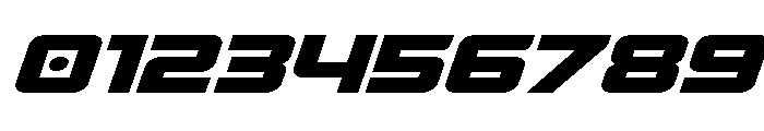 Supercharge Expanded Font OTHER CHARS