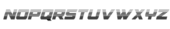 Supercharge Gradient Font LOWERCASE