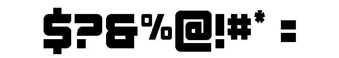 Supercharge Straight Condensed Font OTHER CHARS