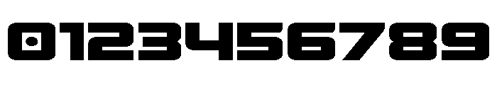 Supercharge Straight Expanded Font OTHER CHARS