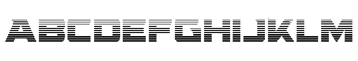 Supercharge Straight Gradient FONT