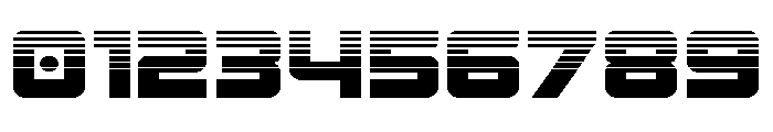 Supercharge Straight Halftone Font OTHER CHARS